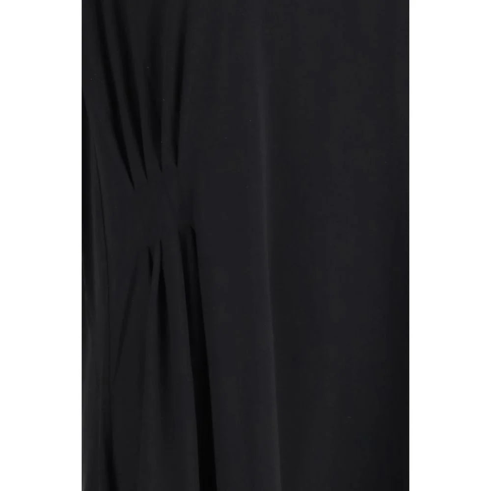 Loulou De Saison Black Cotton Casual Dress