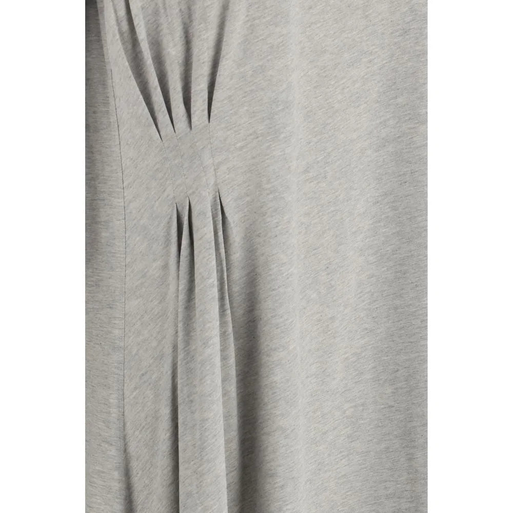 Loulou De Saison Gray Cotton Casual Dress