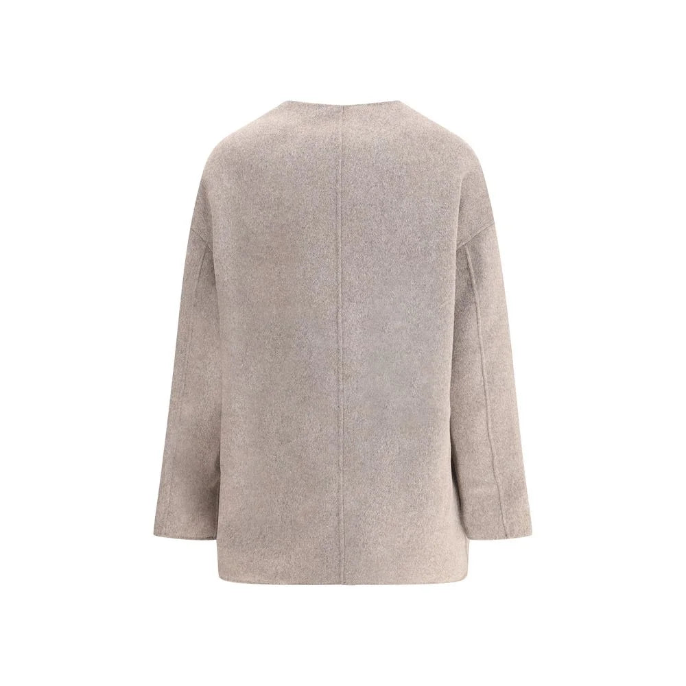 Loulou De Saison Gray Wool Coat - IT36 | XS