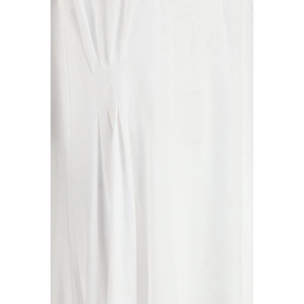 Loulou De Saison White Cotton Casual Dress