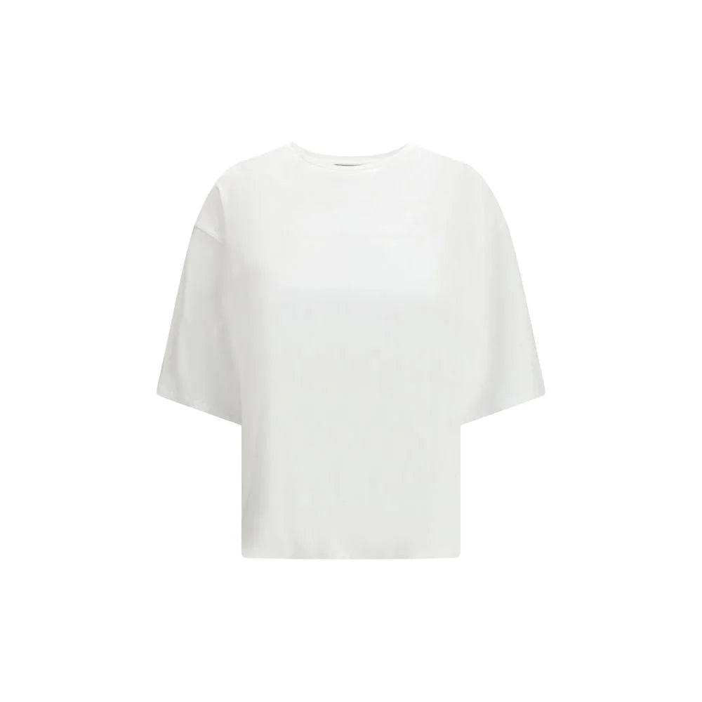 Loulou De Saison White Cotton T-Shirt