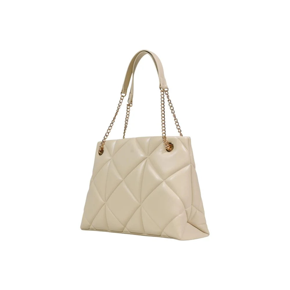 Love Moschino Beige Artificial Leather Handbag