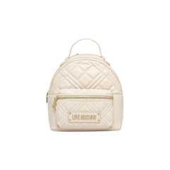 Love Moschino Beige Polyethylene Backpack