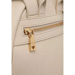 Love Moschino Beige Ryggsäck i Polyeten