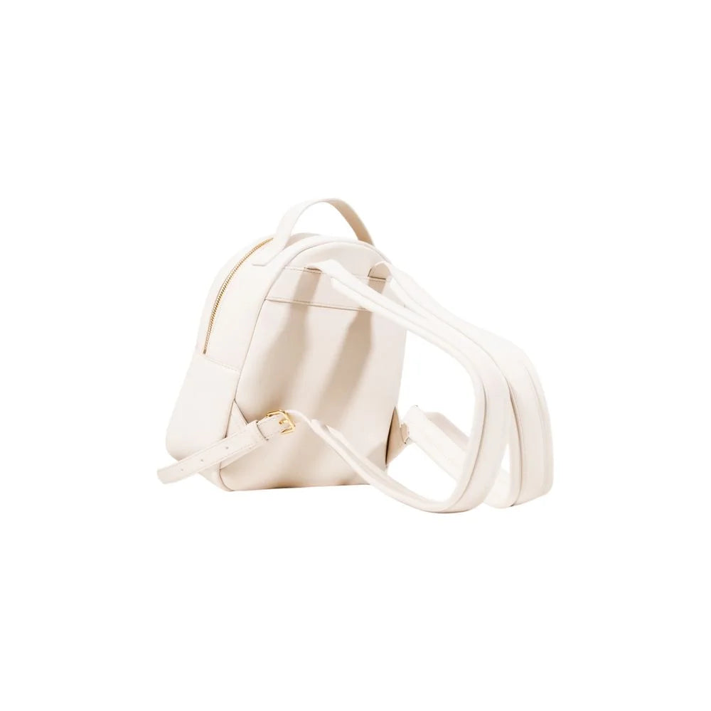 Love Moschino Beige Polyethylene Backpack - Backpacks