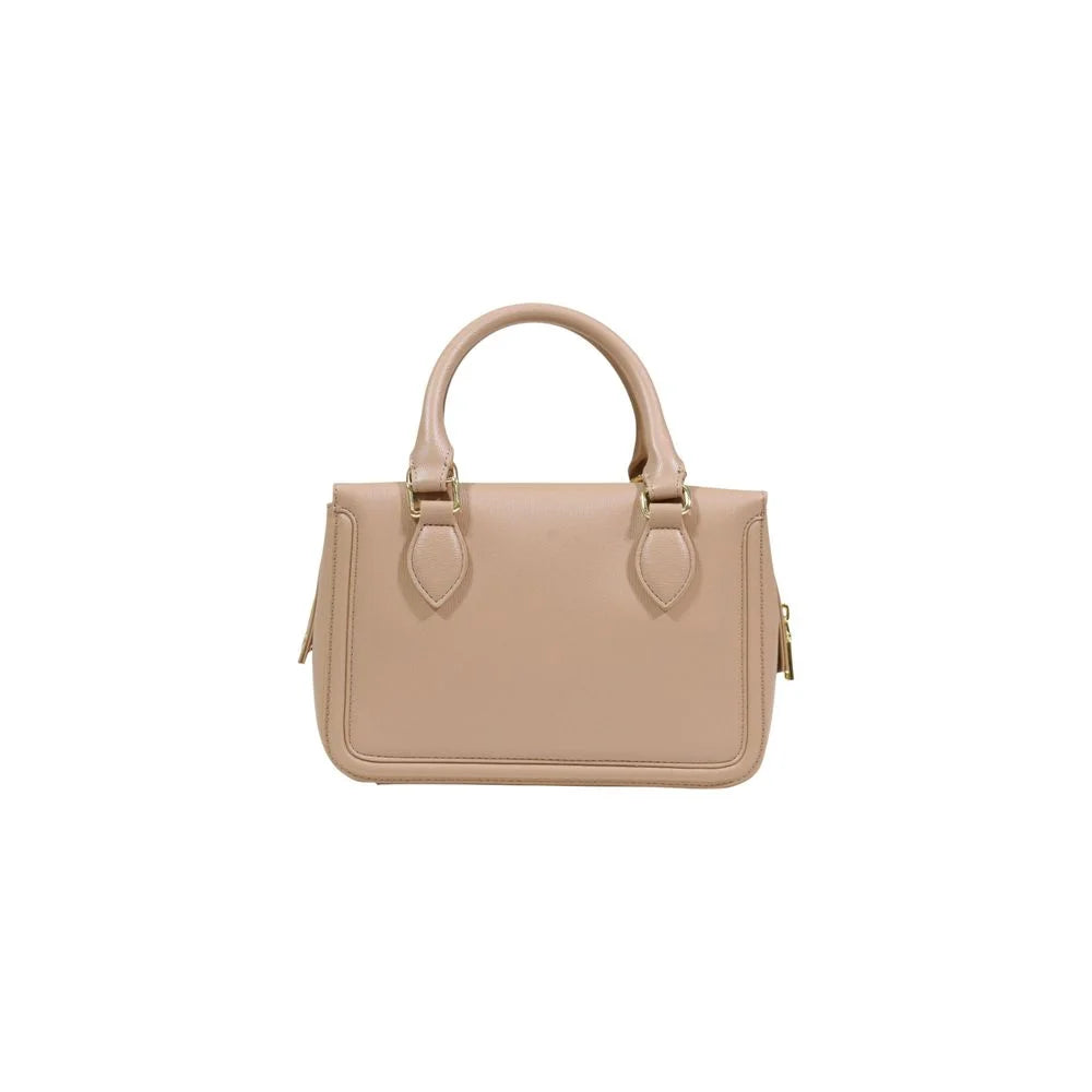 Love Moschino Beige Polyethylene Handbag