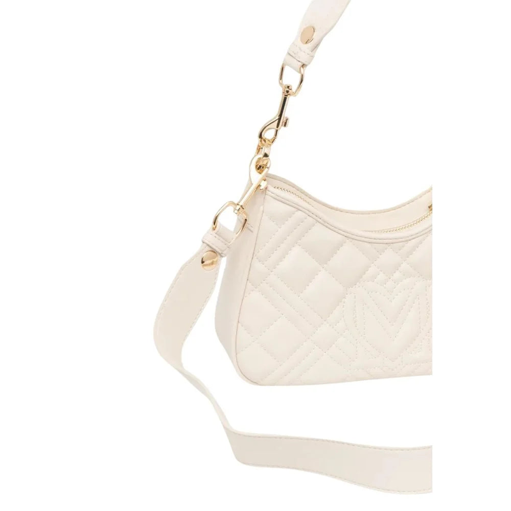 Love Moschino Beige Polyethylene Handbag