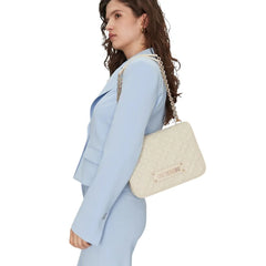 Love Moschino Bézs Polietilén Kézibag