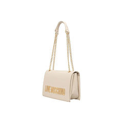 Love Moschino Beige Polyethylene Handbag