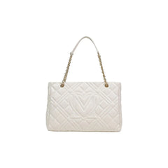 Love Moschino Beige Polyethylene Handbag