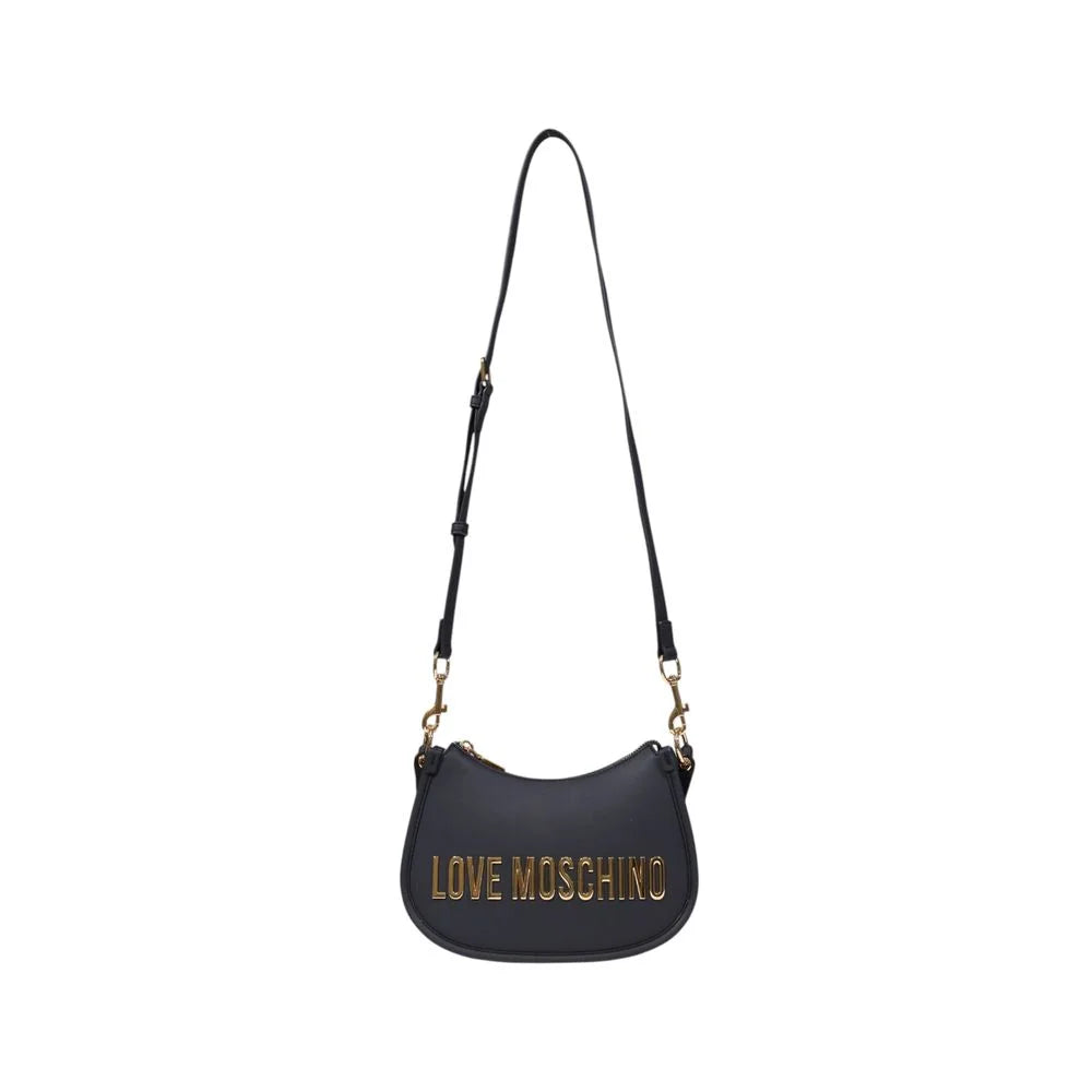 Love Moschino Bicolor Polyethylene Handbag