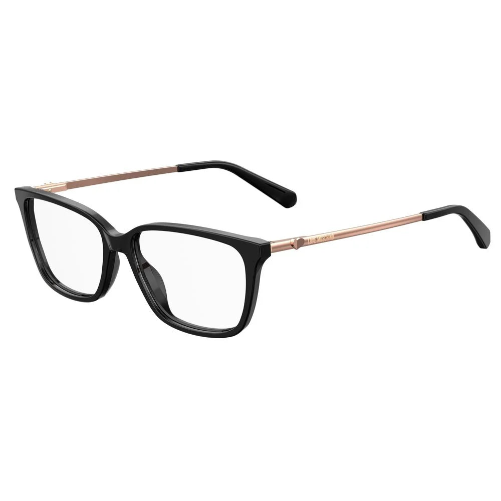 Love Moschino Black Acetate Frames - Eyeglasses