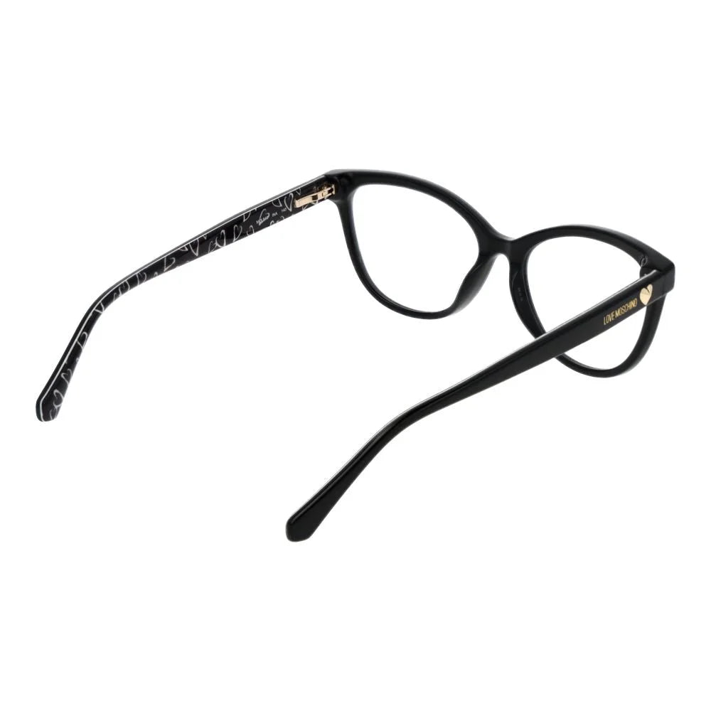 Love Moschino Black Acetate Glasses (Frames)