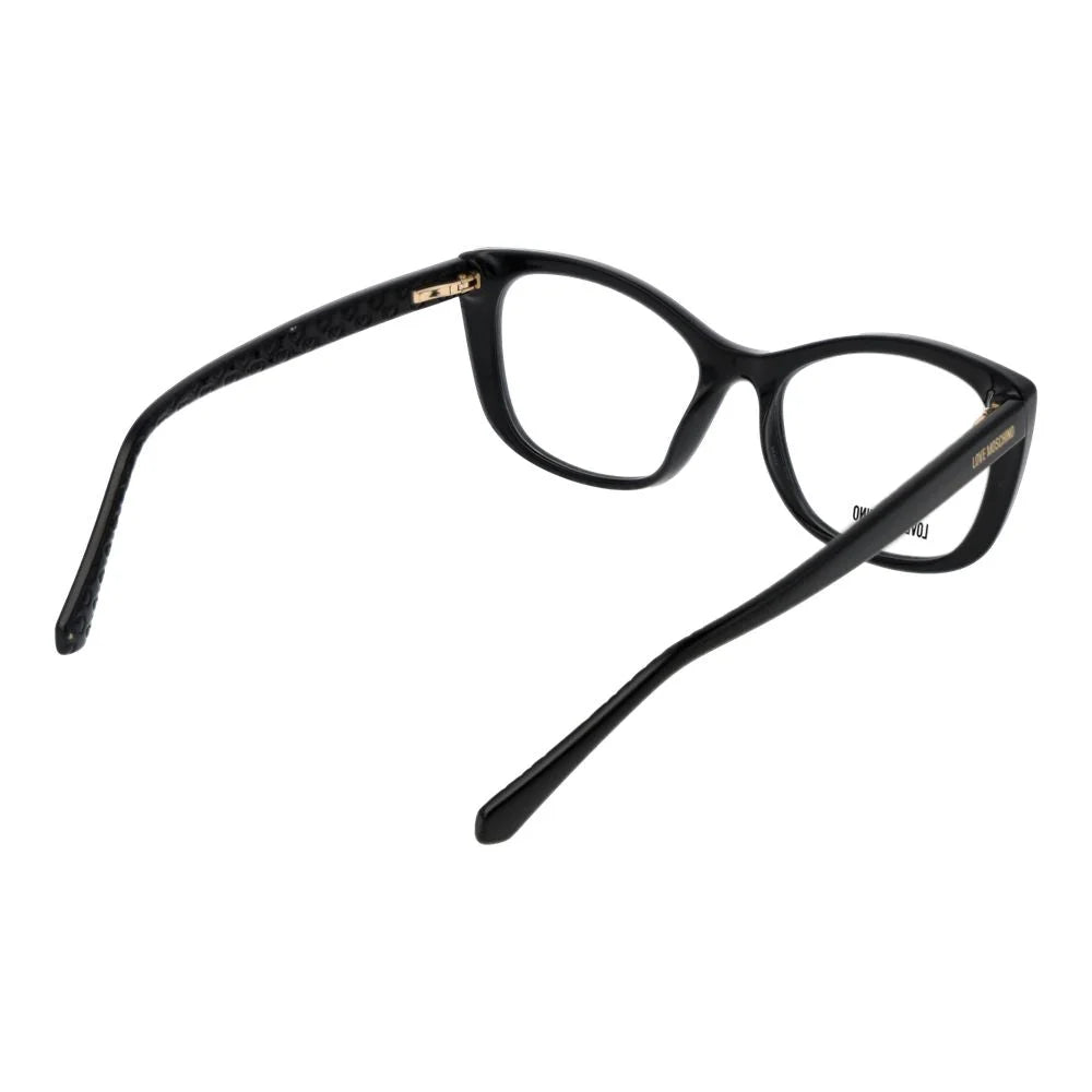 Love Moschino Black Cellulose Propionate Glasses (Frames)