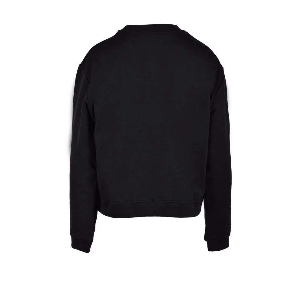Love Moschino Black Cotton Sweatshirt - 42 | S