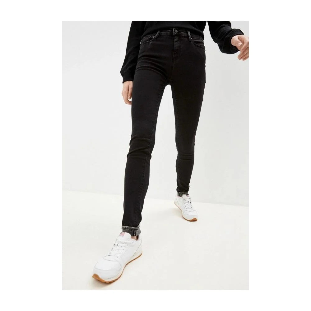 Love Moschino Black Cotton Women Jeans - W25 - Jeans