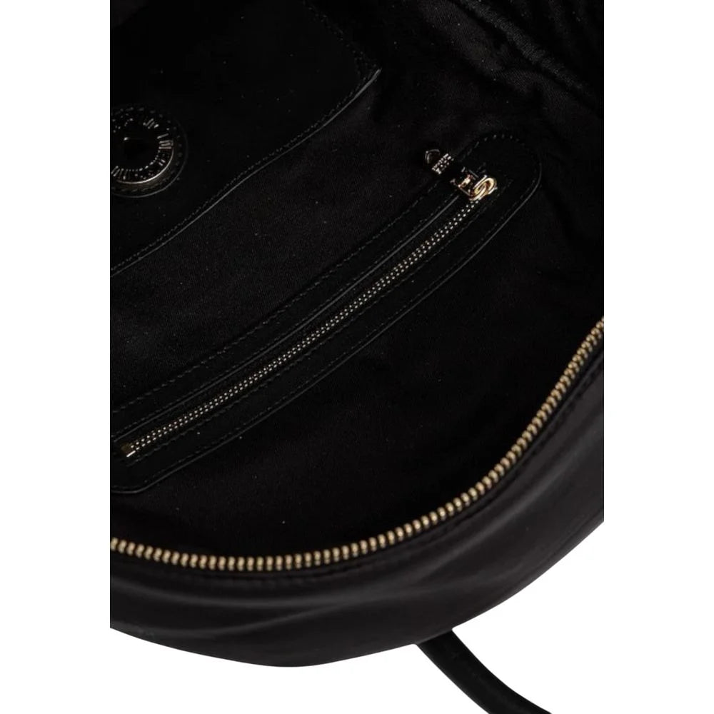 Love Moschino Black Nylon Backpack - Backpacks