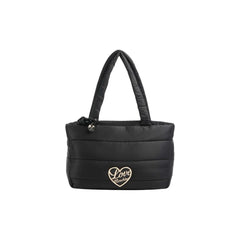 Love Moschino Black Nylon Handbag