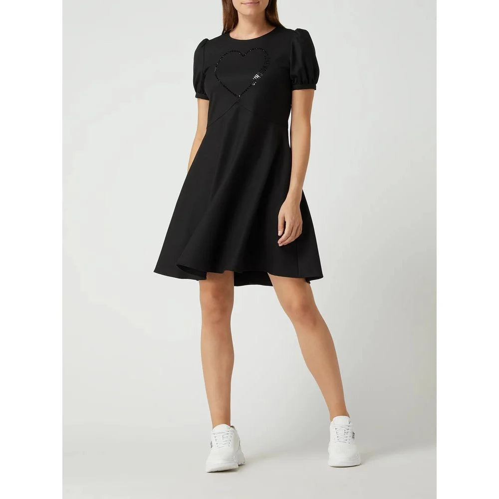 Love Moschino Black Polyester Women Dress - Dresses