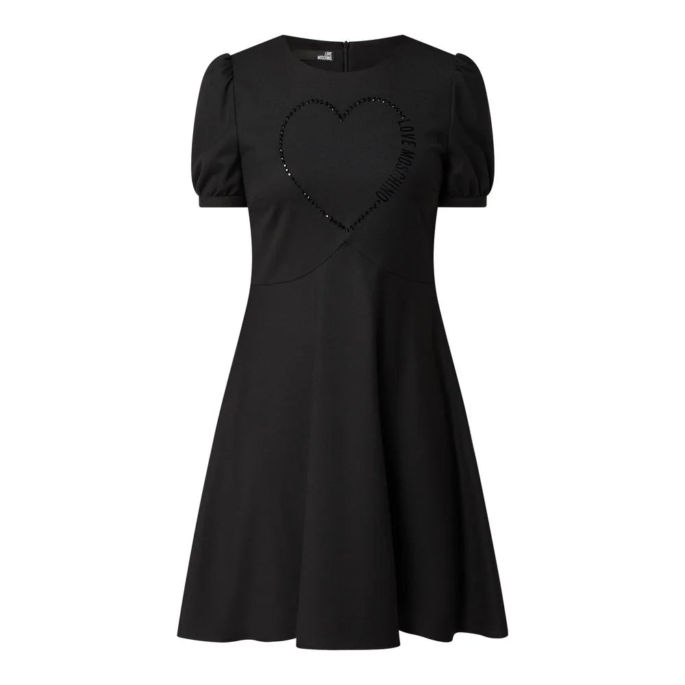 Love Moschino Black Polyester Women Dress - Dresses