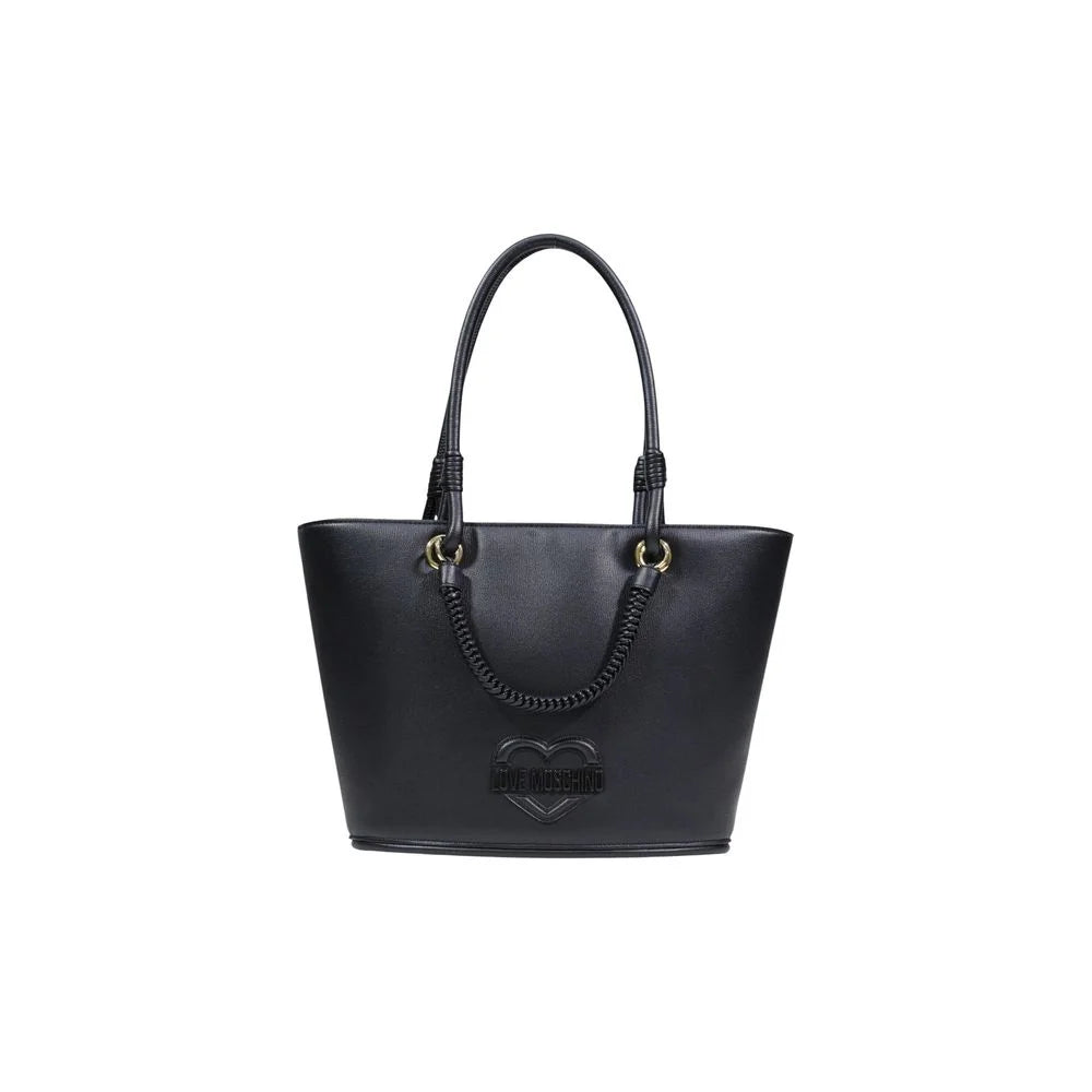 Love Moschino Black Polyethylene Handbag
