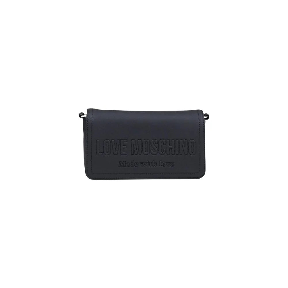 Love Moschino Black Polyethylene Handbag