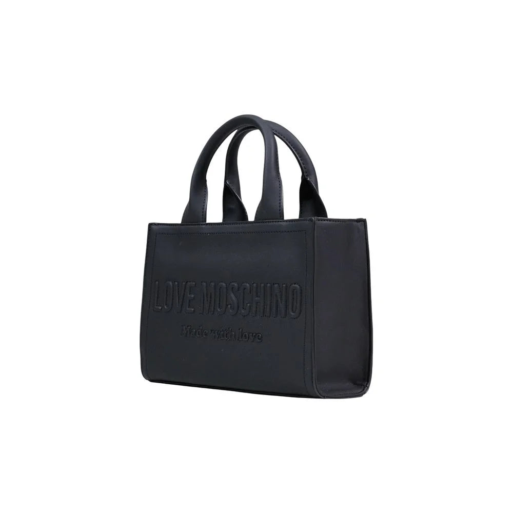 Love Moschino Black Polyethylene Handbag