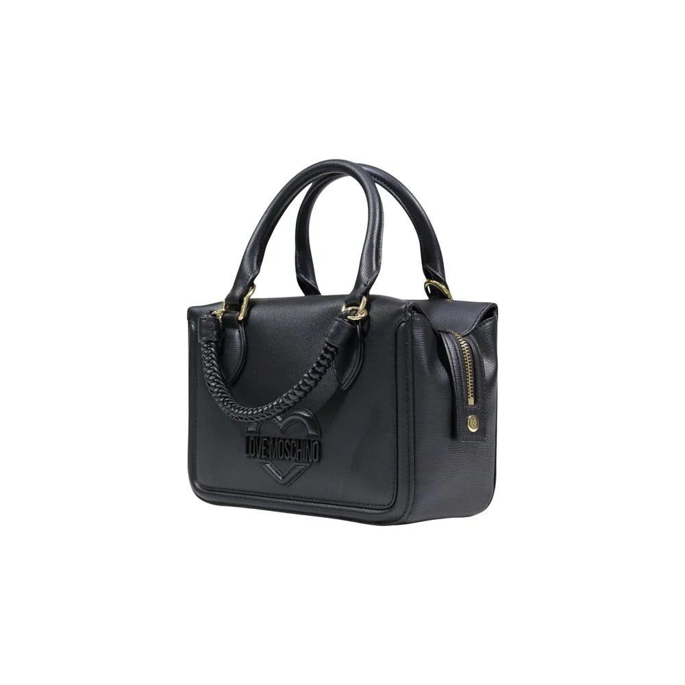 Love Moschino Black Polyethylene Handbag