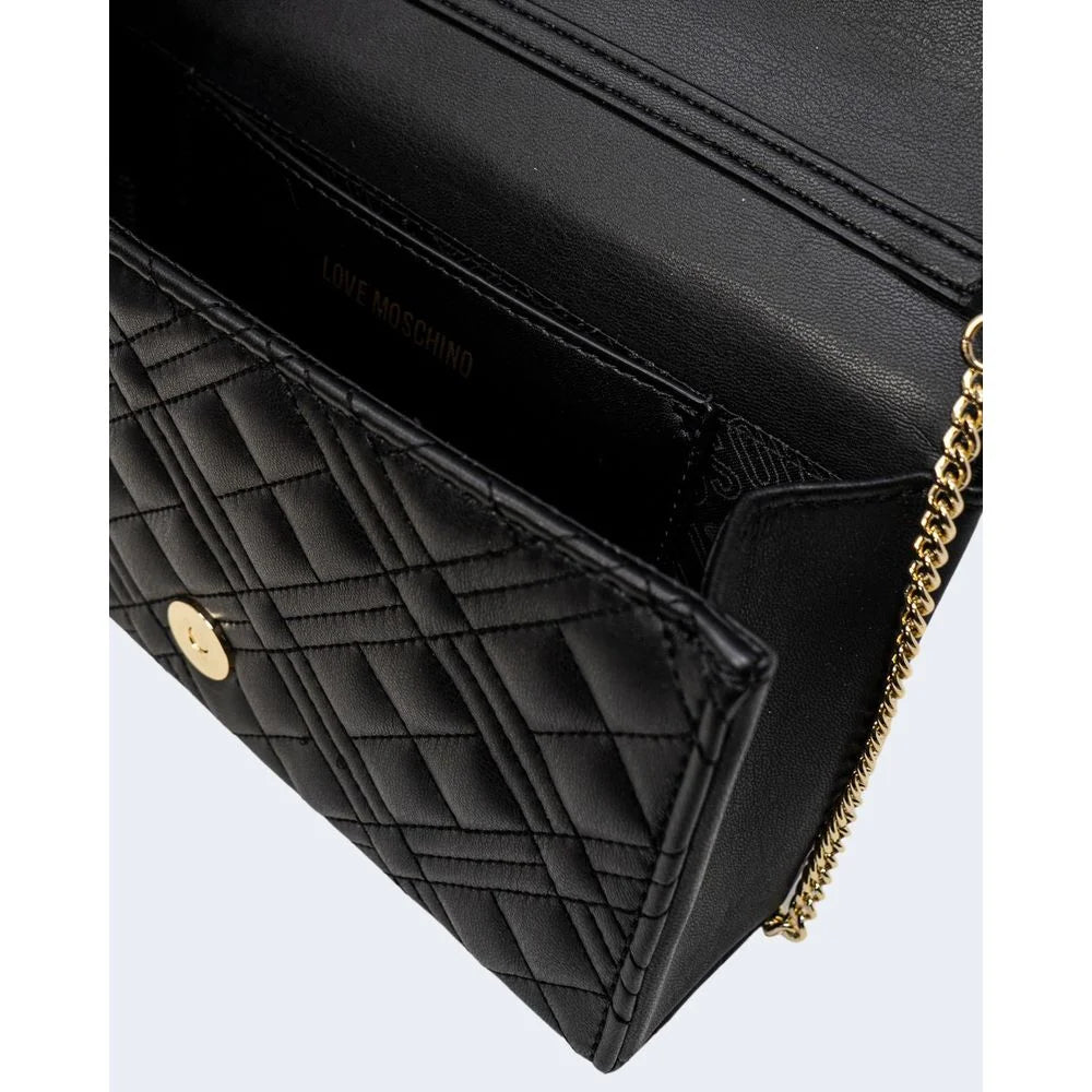 Love Moschino Black Polyethylene Handbag - Shoulder Bags