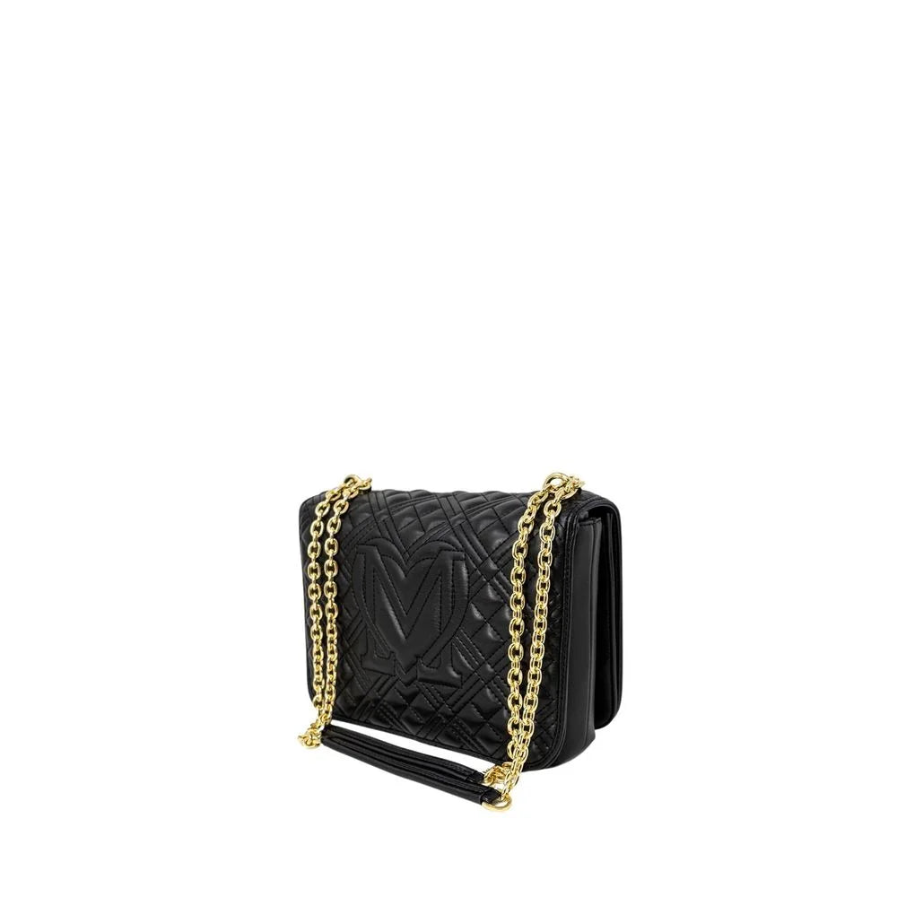 Love Moschino Black Polyethylene Handbag - Shoulder Bags