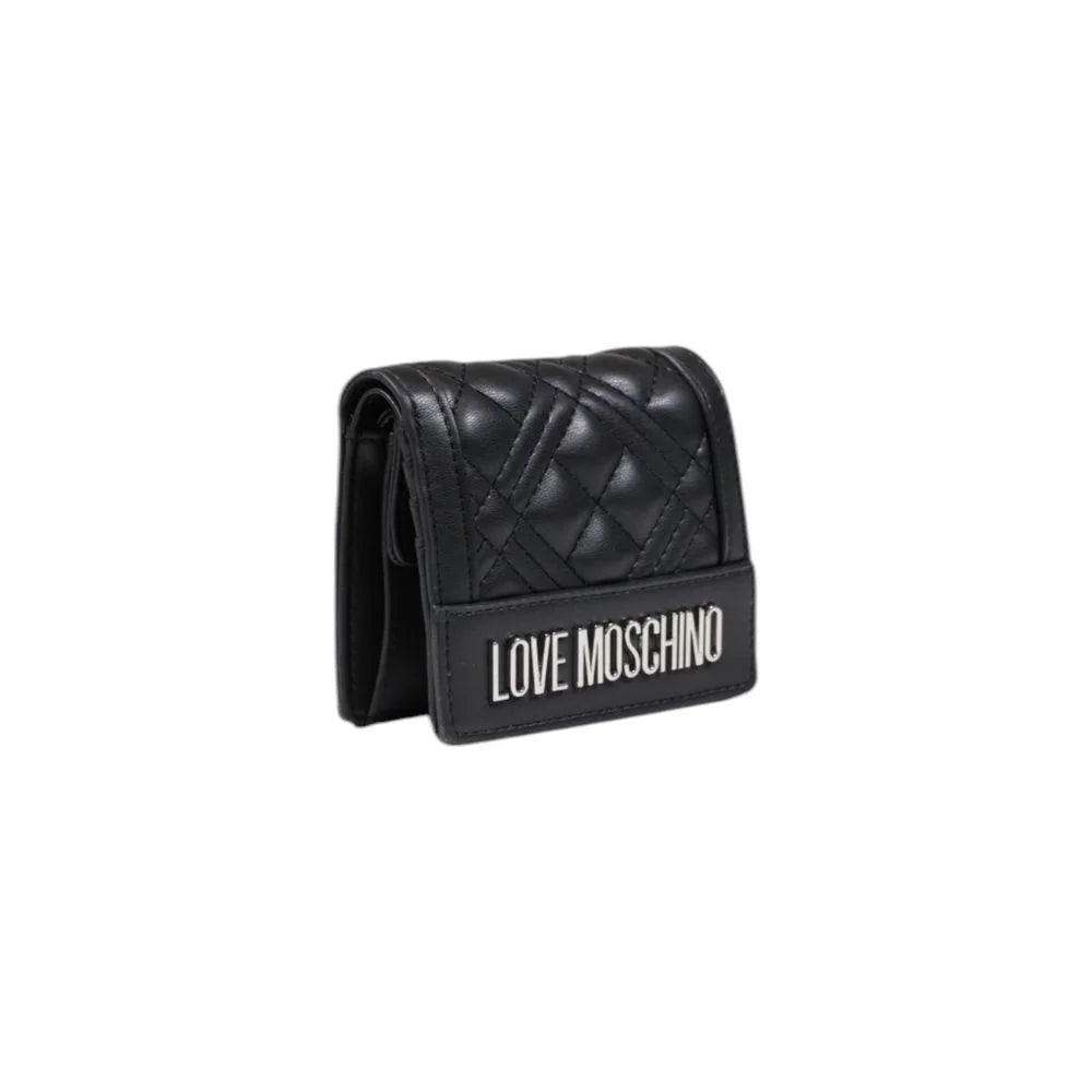 Love Moschino Black Polyethylene Wallet - Wallets