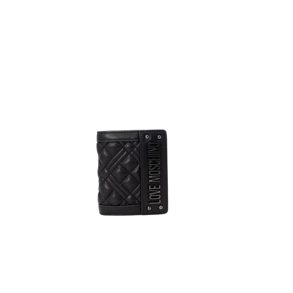Love Moschino Black Polyethylene Wallet - Wallets