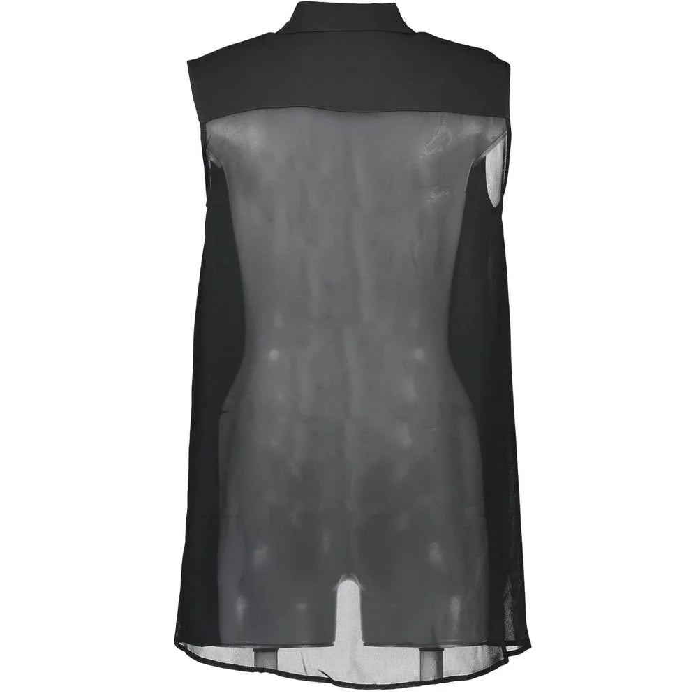 Love Moschino Black Viscose Shirt - 40