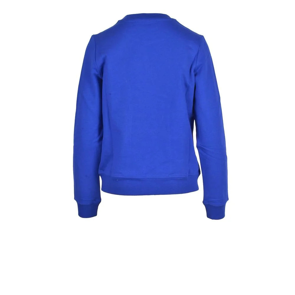 Love Moschino Blue Cotton Sweater - IT42