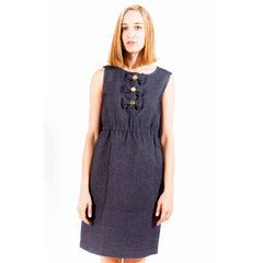 Love Moschino Blue Cotton Women Dress - 42