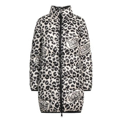 Love Moschino Chic Leopard Print Down Jacket - Puffer Jackets