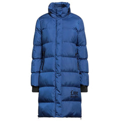 Love Moschino Chic Long Down Jacket with Logo Detail - Puffer Jackets