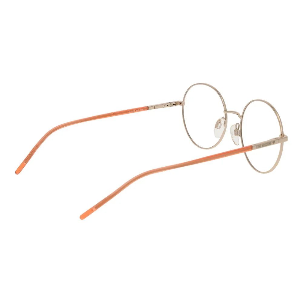 Love Moschino Gold Women Glasses Frame - Eyeglasses