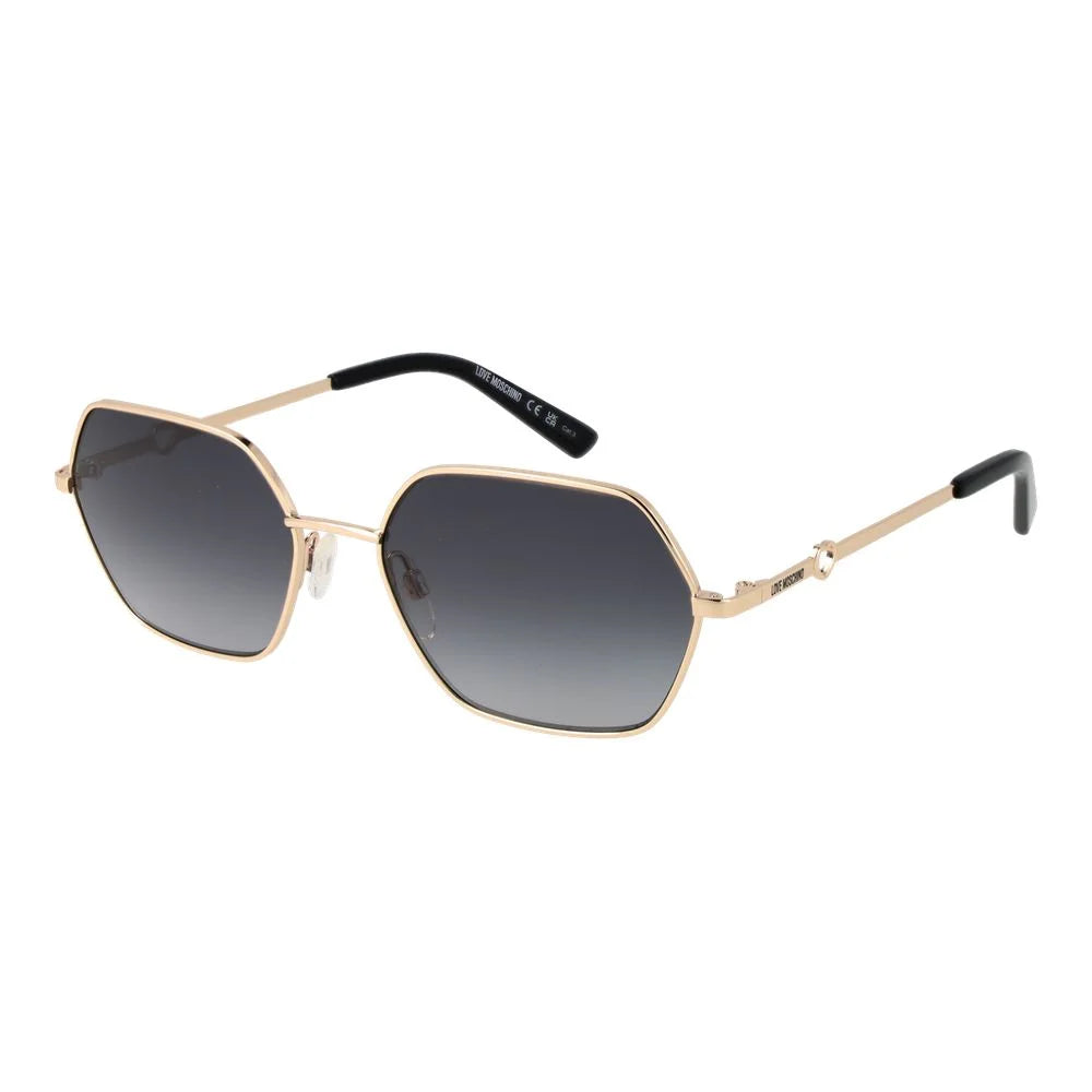 Love Moschino Gold Women Sunglass - Sunglasses