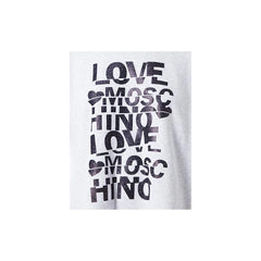 Love Moschino Gray Cotton Women’s Oversized Sweatshirt - Sweatshirts