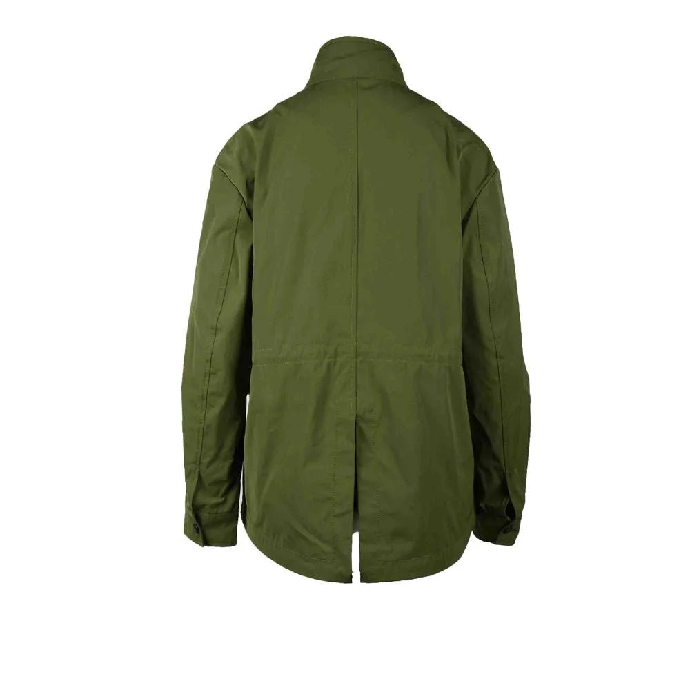 Love Moschino Green Polyester Jackets & Coat - 42 | S - Parkas