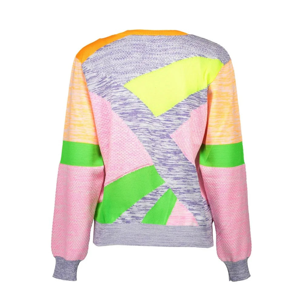 Love Moschino Multicolor Other Fibres Sweater - 40 - Sweaters