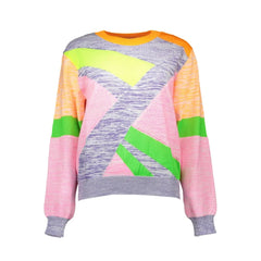 Love Moschino Multicolor Other Fibres Sweater - 40 - Sweaters