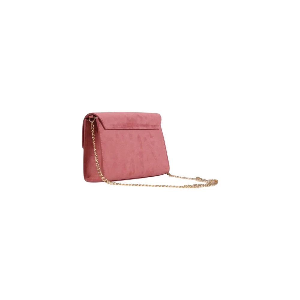 Love Moschino Pink Polyethylene Handbag - Clutch Bags