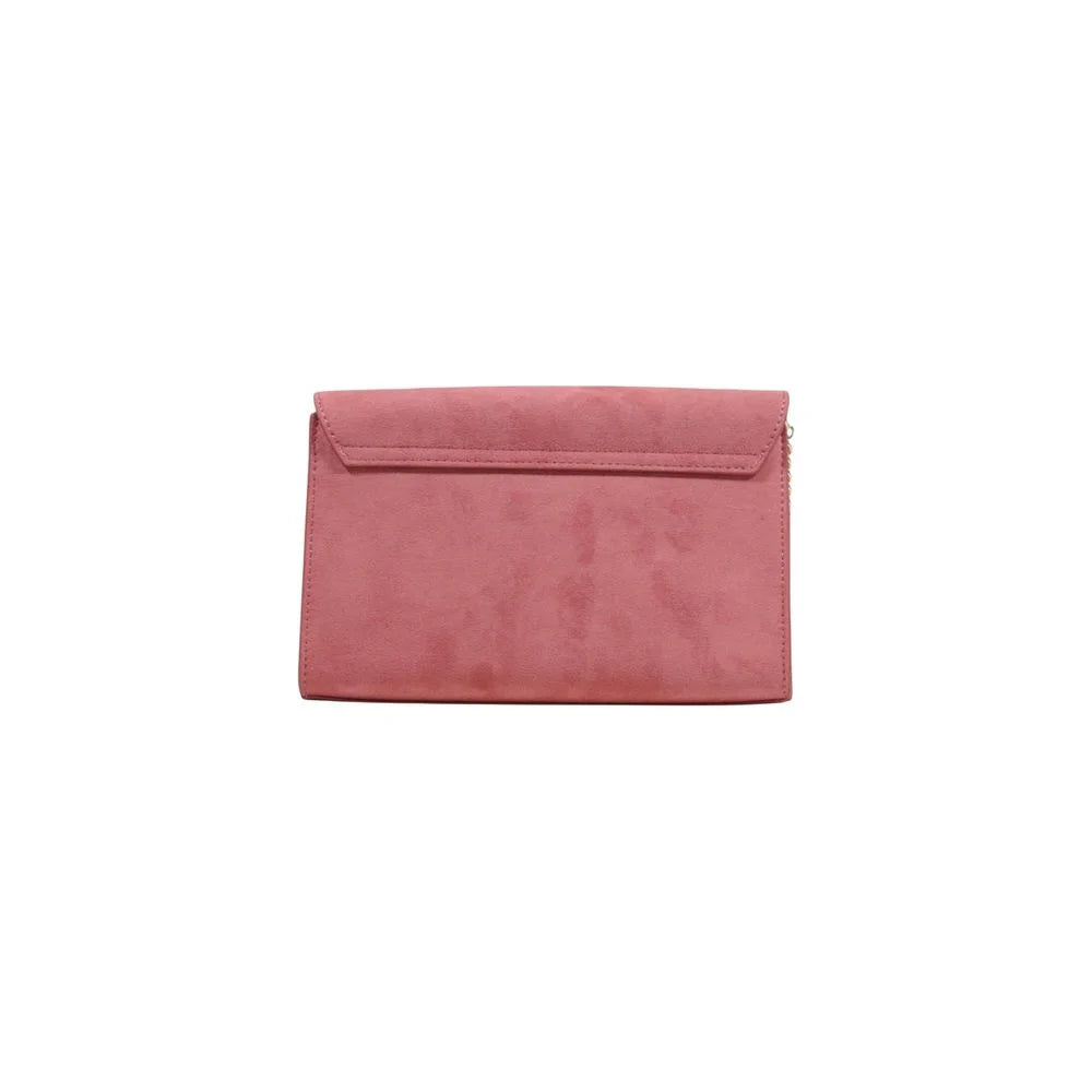 Love Moschino Pink Polyethylene Handbag - Clutch Bags