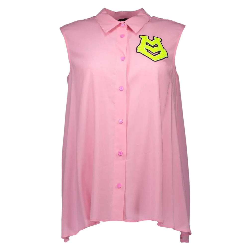 Love Moschino Pink Viscose Shirt - Shirts