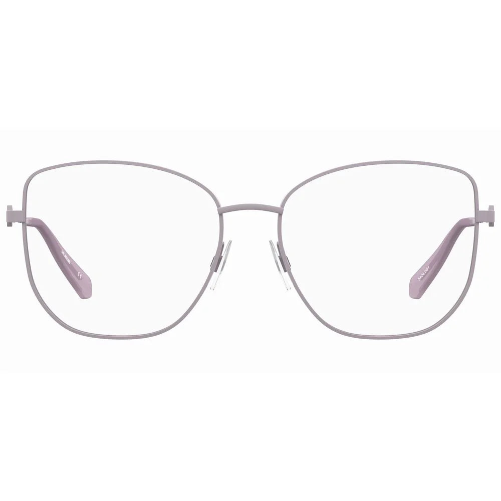 Love Moschino Purple Metal Frames