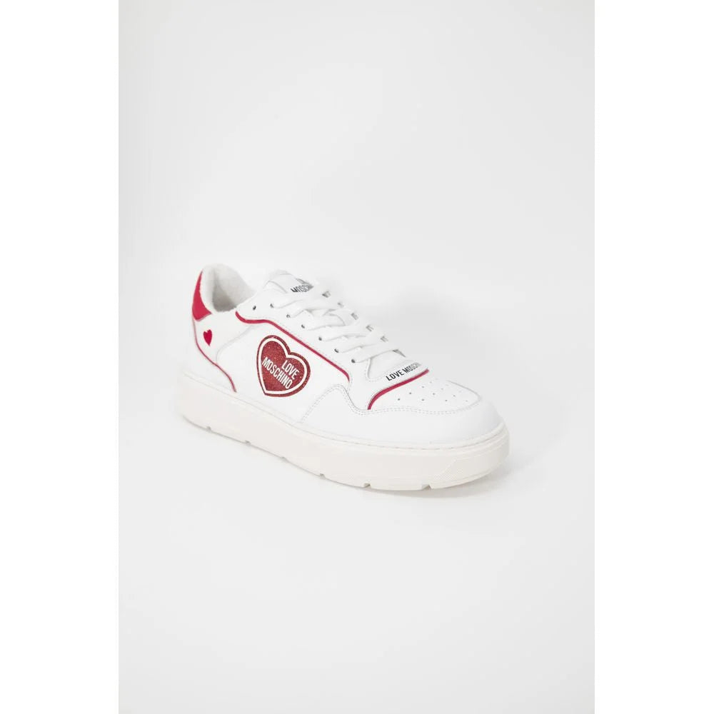 Love Moschino Red Polyethylene Sneaker - EU35/US5 - Sneakers