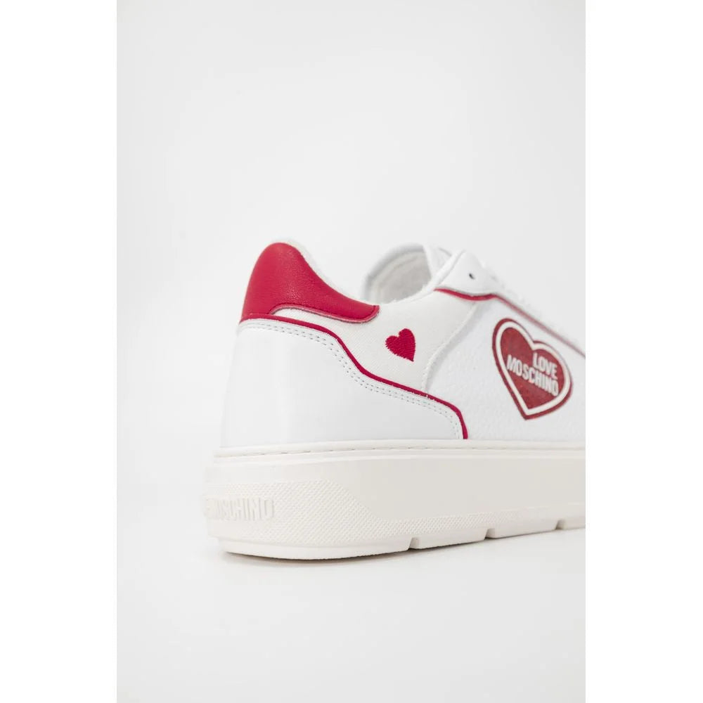 Love Moschino Red Polyethylene Sneaker - EU35/US5 - Sneakers