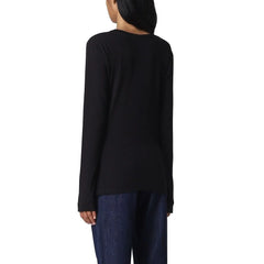 Love Moschino Rhinestone Heart Embellished Cotton Tee - IT44|L - T-Shirts